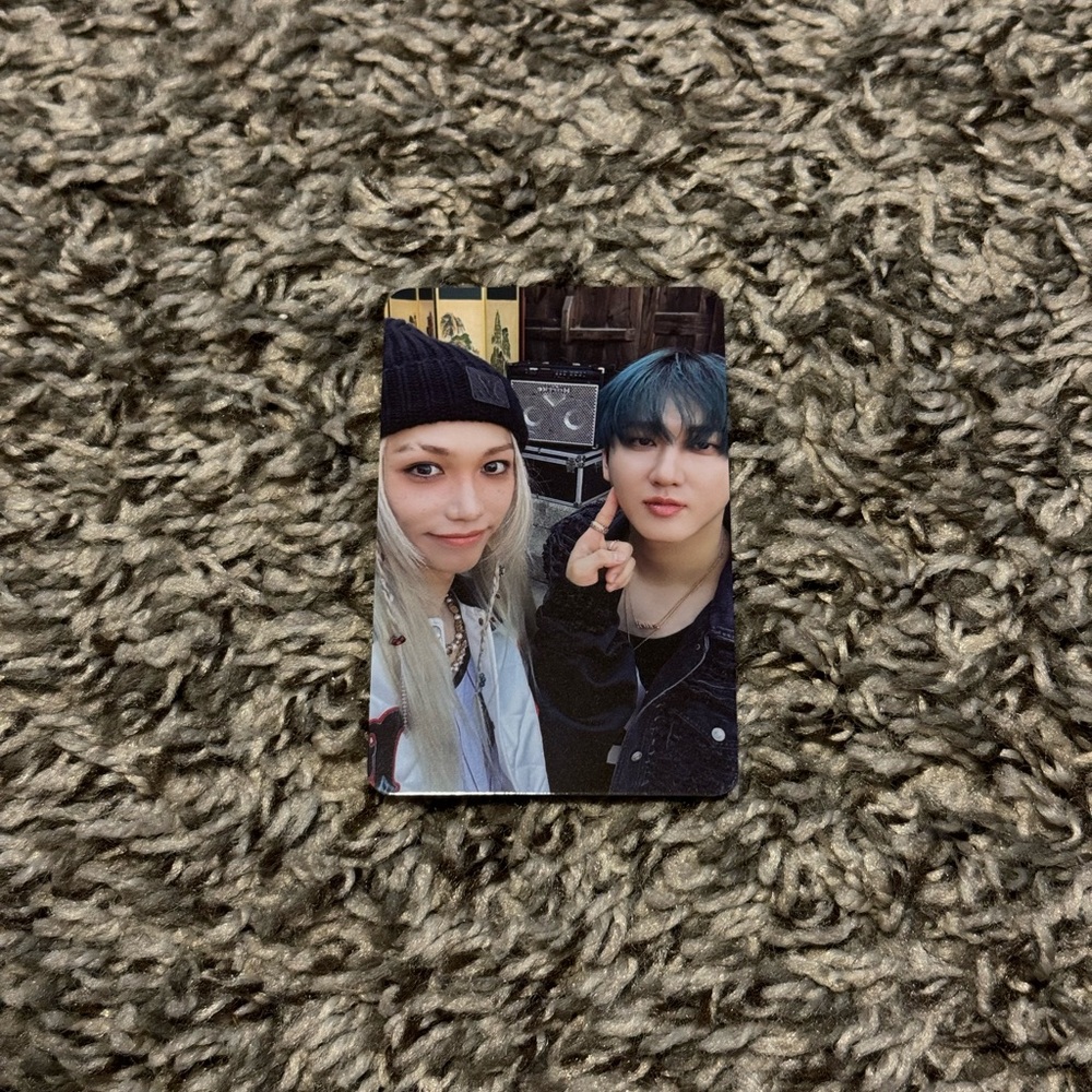 SKZ Felix & Changbin Official Hop Unit Photocard